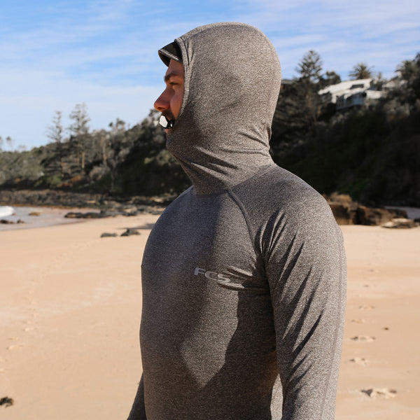 Essential Hooded Long Sleeve Rash Vest