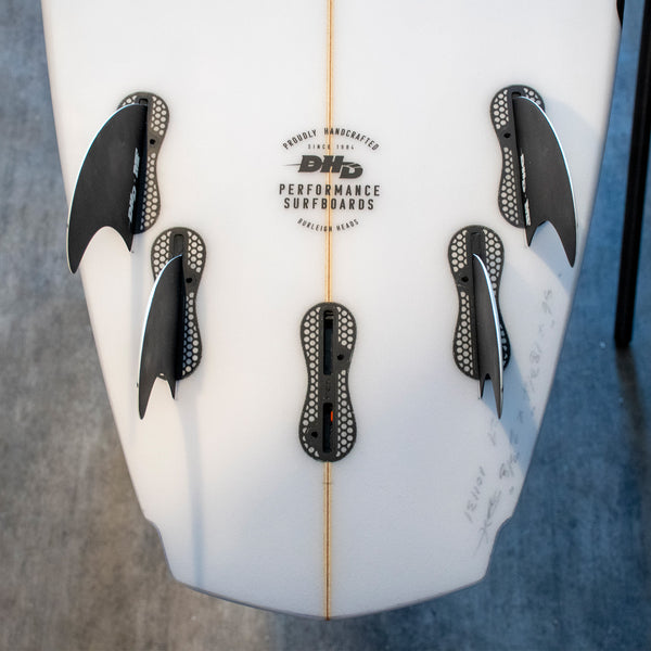 FCS II DHD x Mick Fanning Tri-Quad Fin Set